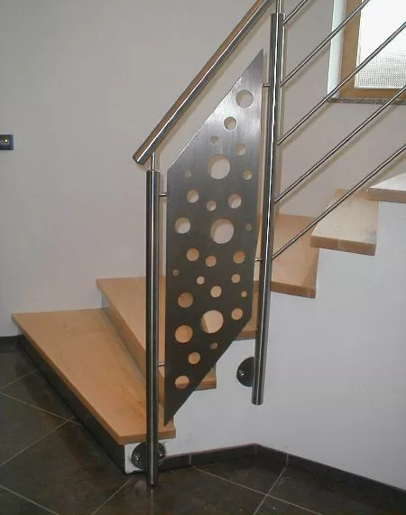 Geländer für Holztreppe