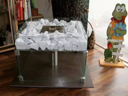 Unterbau für Zimmerkamin